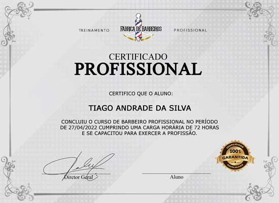 CERTIFICADO DE CONCLUSÃO